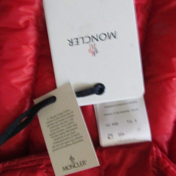 MONCLER Morvan Giubbotto Quilted,Puffy Jacket/Puffers Sz 5, XL, T 50-52, F 46-48 - Picture 8 of 10